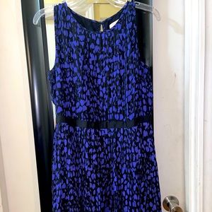 Purple,Black. Midi Dress